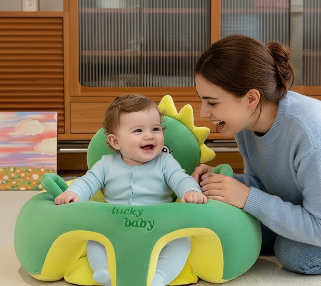 ASIENTO INFLABLE PARA BEBÉ 🧸 | Cómodo, Seguro y Súper Adorable.