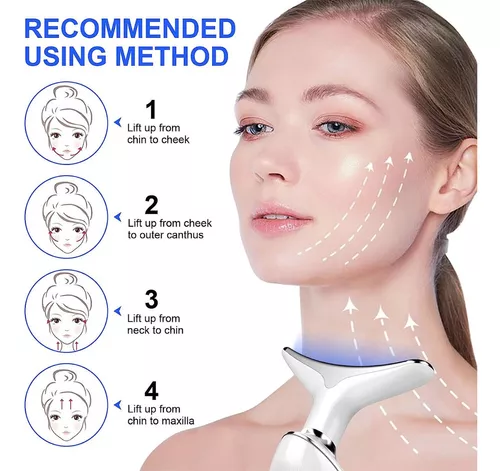 Masajeador Papada Facial LUZ LED