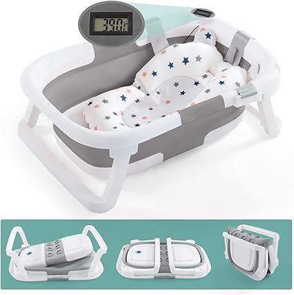 🛁  BAÑERA PARA RECIÉN NACIDO 👶 | Con Termómetro Integrado
