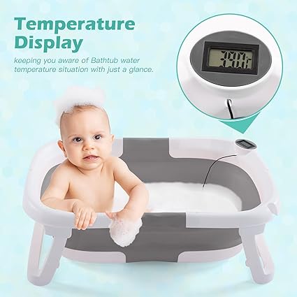 🛁  BAÑERA PARA RECIÉN NACIDO 👶 | Con Termómetro Integrado