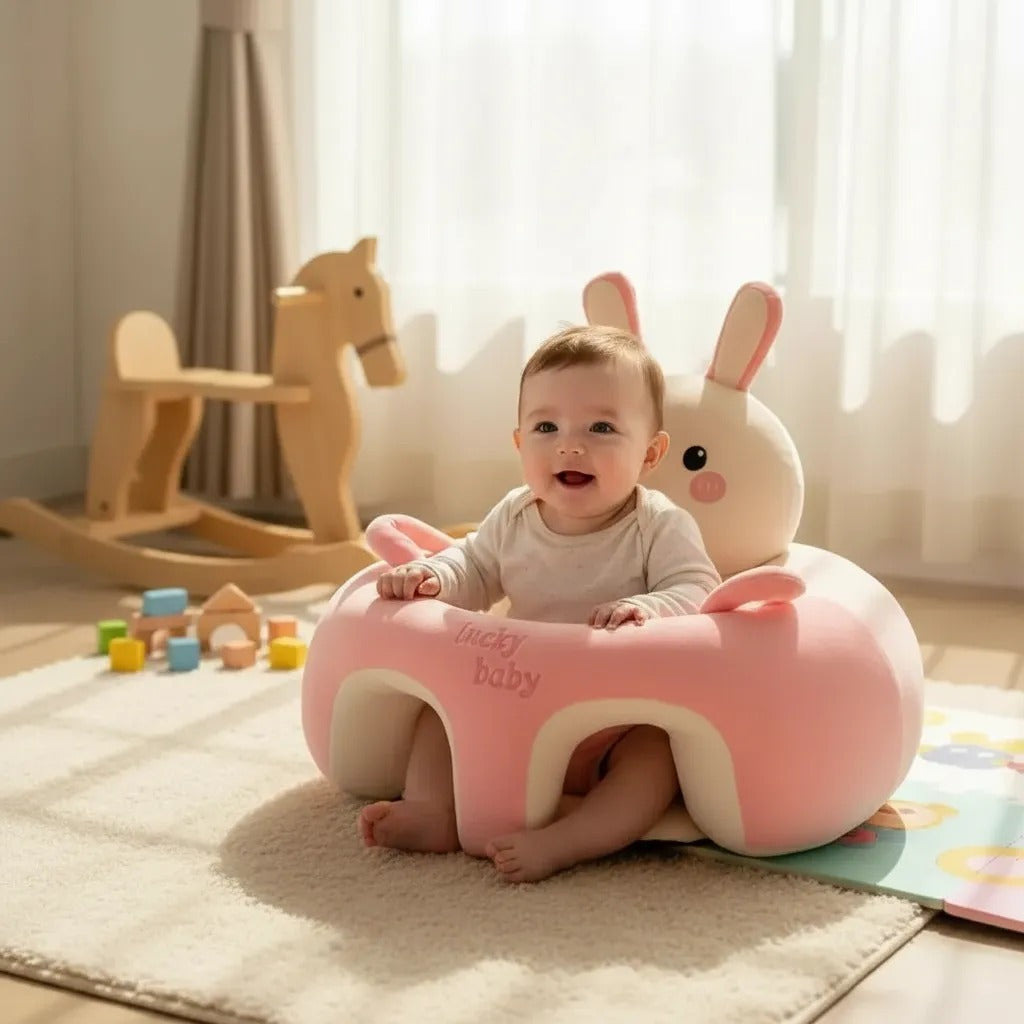 ASIENTO INFLABLE PARA BEBÉ 🧸 | Cómodo, Seguro y Súper Adorable.
