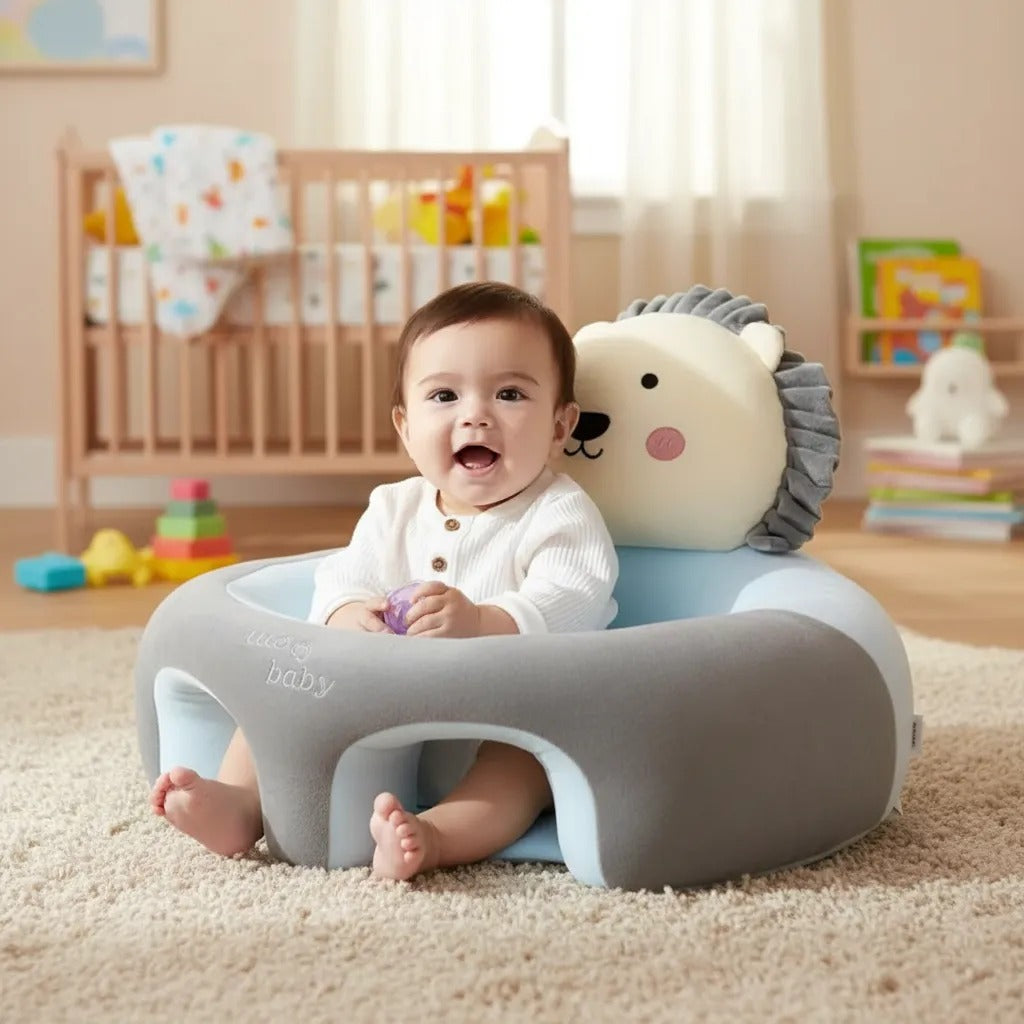 ASIENTO INFLABLE PARA BEBÉ 🧸 | Cómodo, Seguro y Súper Adorable.