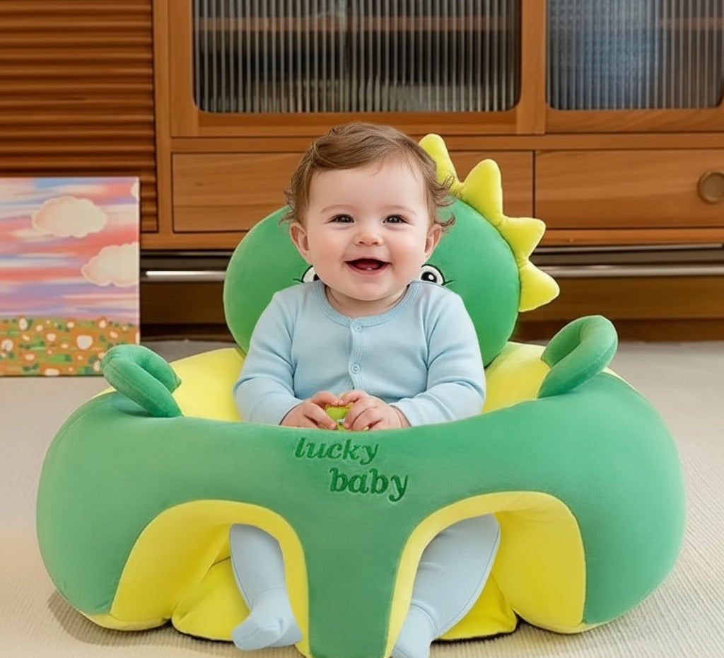 ASIENTO INFLABLE PARA BEBÉ 🧸 | Cómodo, Seguro y Súper Adorable.